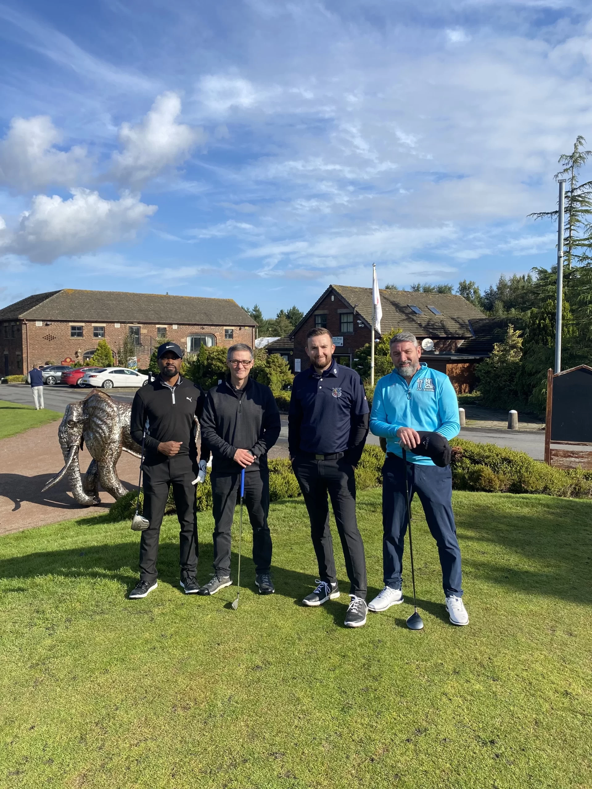 The Regenda Group annual golf day fundraising money for Centre 56