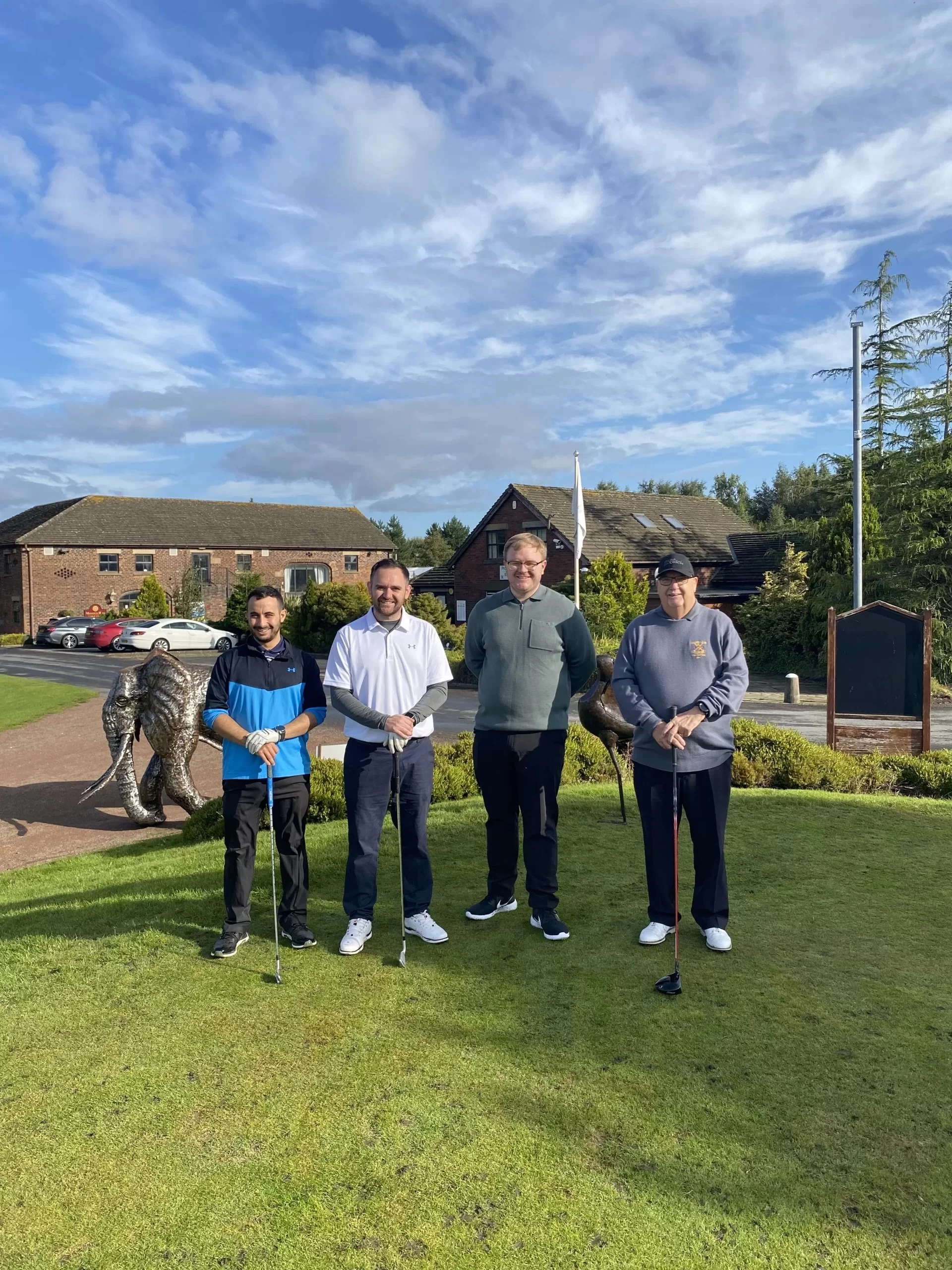 The Regenda Group annual golf day fundraising money for Centre 56